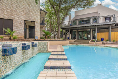 pool waterfall- The Alto